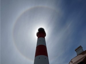 tWesterhever Leuchturm in der aktuellen Fotoausstellung im Biohotel Miramar 